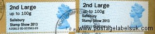 salisbury stamp show overprint
