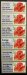 Post and Go Single 'Solo' Poppy "First World War Centenary" Overprint Collectors Strip