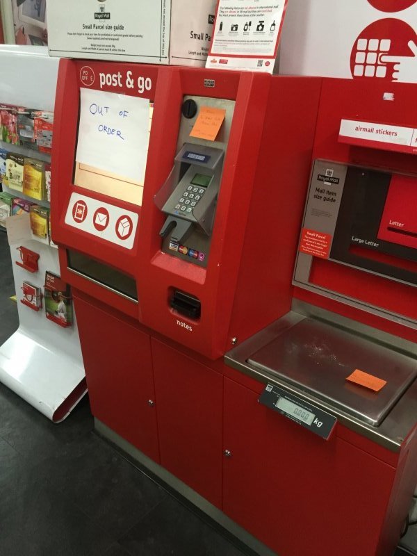 Swiss Cottage Wincor Post and Go- Last Day