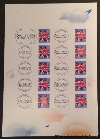 Salisbury Stamp Show March 2013 Royal Mail Instant Smilers
