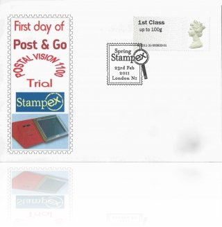 Hytech First Day Cover ~Spring Stampex 11